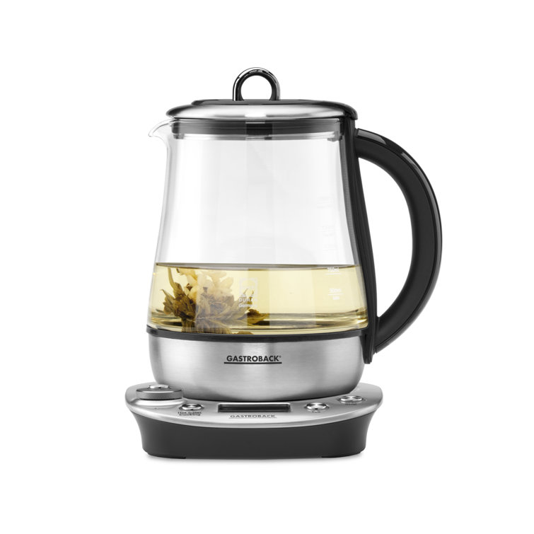 Gastroback Tea & More 1.5 L Glass Electric Kettle & Reviews Wayfair.co.uk